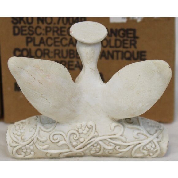 Southern Living Angel Place card Holder Cream Rubbed Antique Table Setting 70049 - Picture 5 of 8